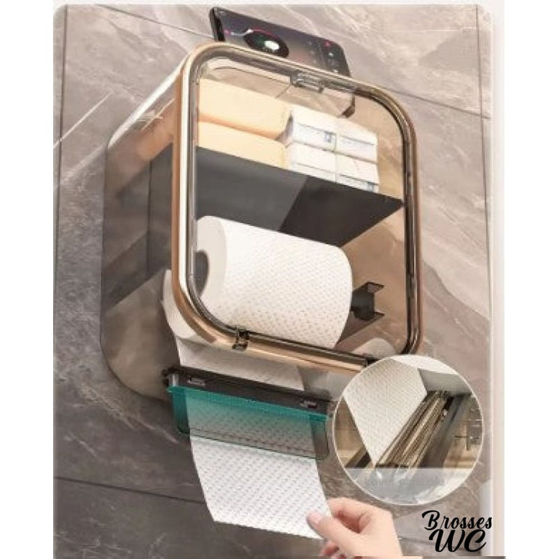 Porte rouleau wc sans percage