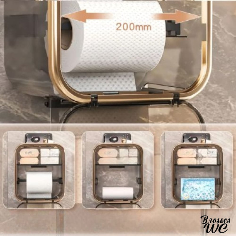 Porte rouleau wc sans percage