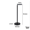 Porte rouleau wc sur pied