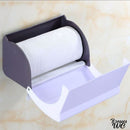 Porte rouleaux wc fleuri