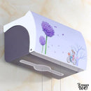 Porte rouleaux wc fleuri