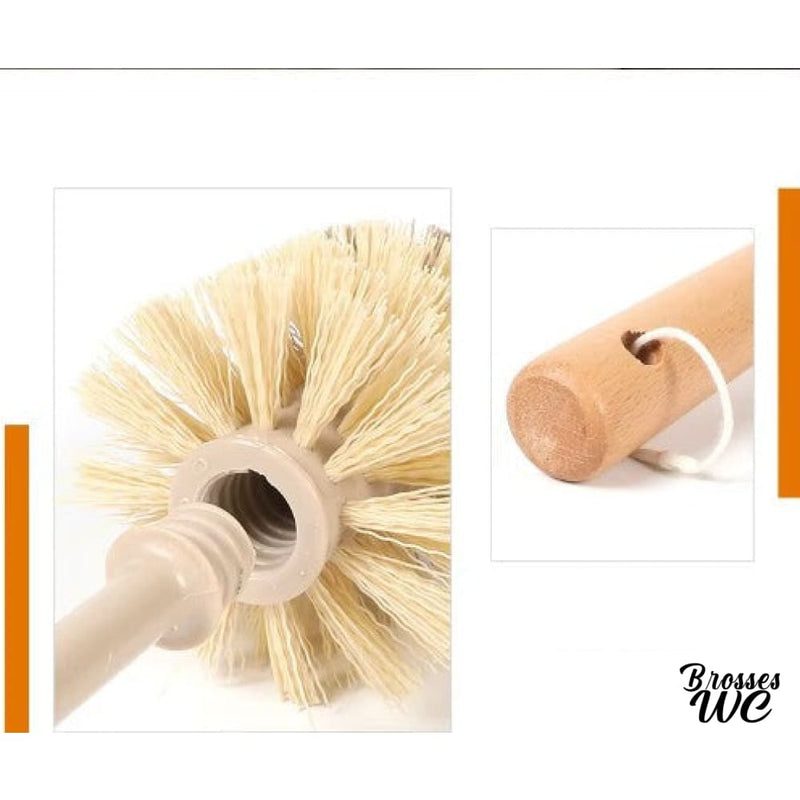 Pot et brosse wc