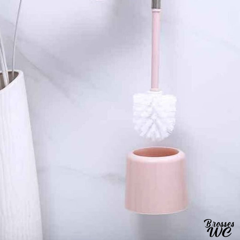 Pot et brosse wc