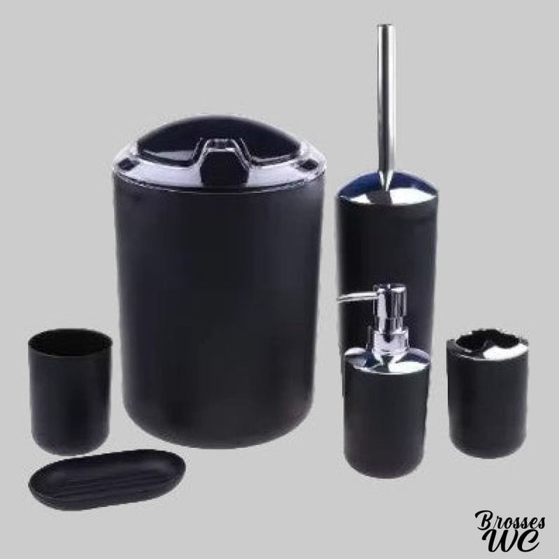 Poubelle wc et porte brosse