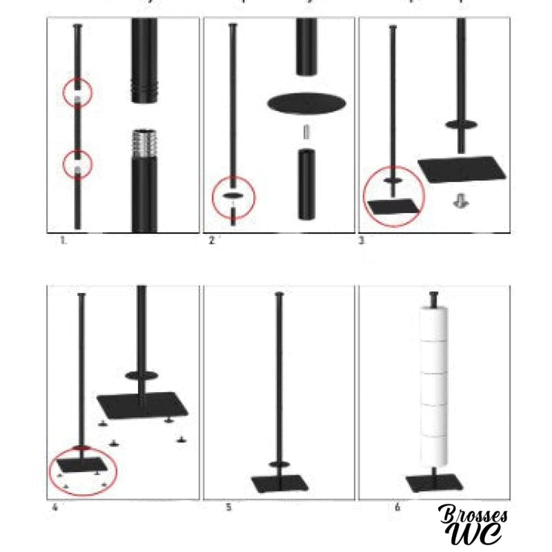 Range papier toilettes