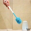 Rangement brosse wc blanc