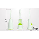 Rangement brosse wc blanc