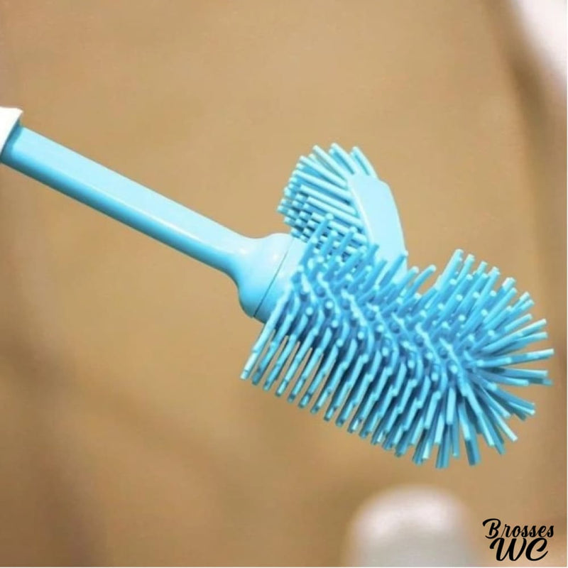Rangement brosse wc blanc