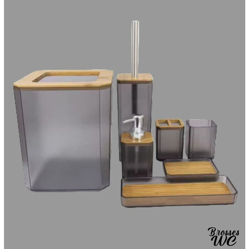 Set poubelle et brosse wc