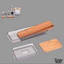 Set poubelle et brosse wc