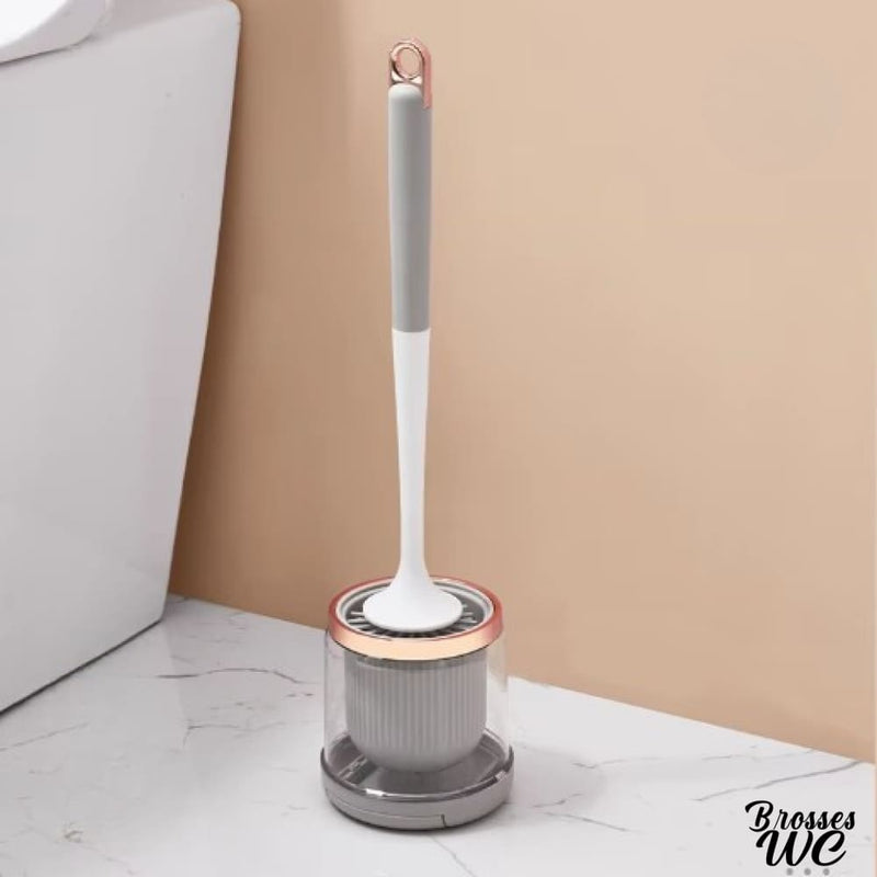 Support brosse wc