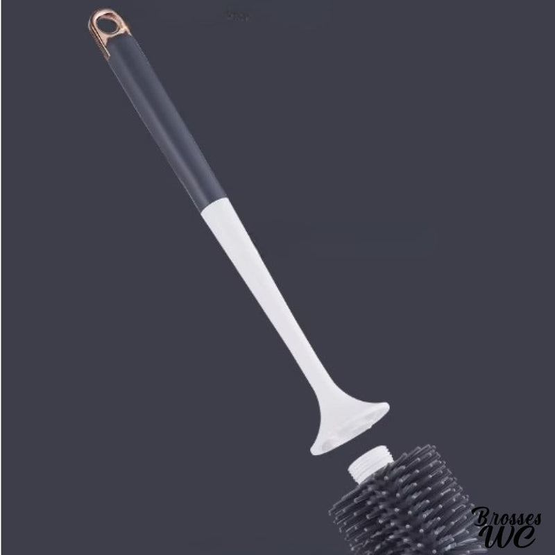 Support brosse wc
