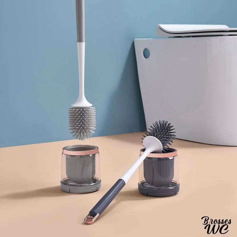 Support brosse wc