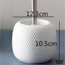 Support brosse wc ceramique