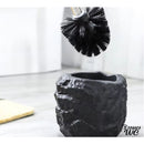 Support brosse wc imitation pierre