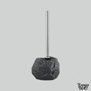 Support brosse wc imitation pierre
