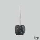 Support brosse wc imitation pierre