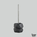 Support brosse wc imitation pierre