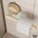 Support papier toilette a ventouse