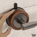 Support papier toilette a ventouse