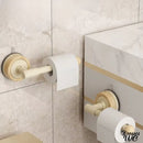 Support papier toilette a ventouse