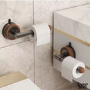 Support papier toilette a ventouse