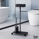 Support papier toilette sur pied