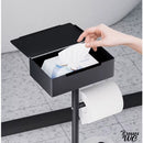 Support papier toilette sur pied