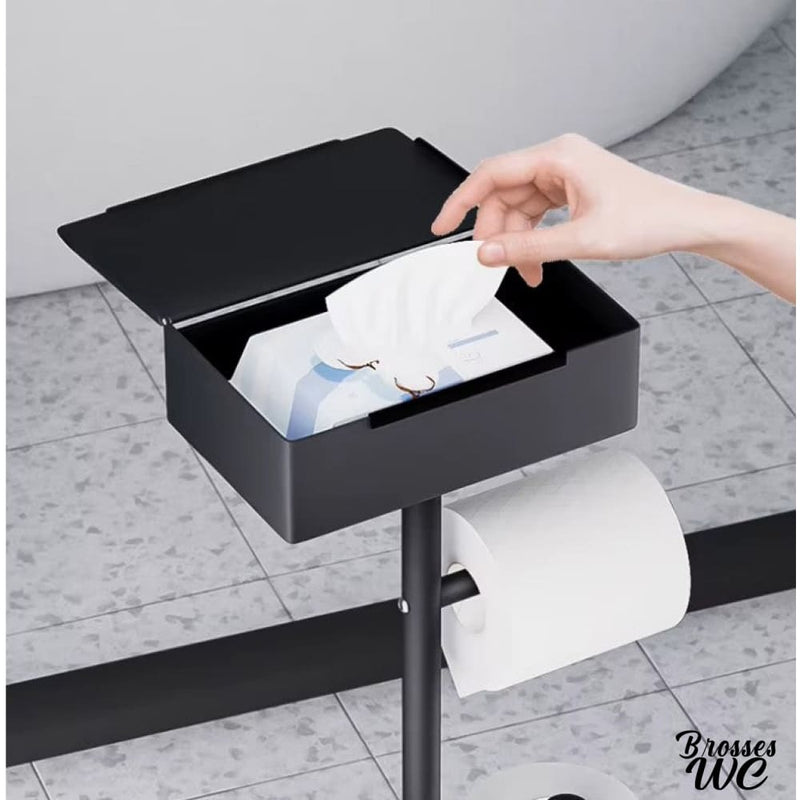 Support papier toilette sur pied