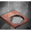 Accessoires wc aluminium brosse or