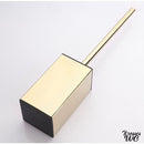 Balai brosse wc doré