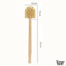 Brosse a wc bois