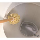 Brosse a wc bois