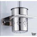 Brosse a wc et papier toilette integré