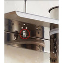 Brosse a wc et papier toilette integré