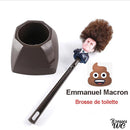 Brosse à wc macron
