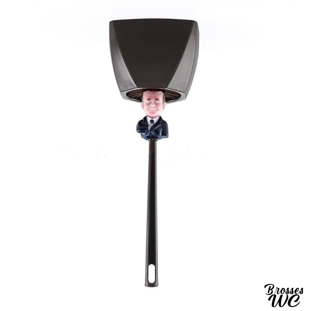 Excras Macron Brosse de Toilette en Poils Souples pour Nettoyage en  Profondeur