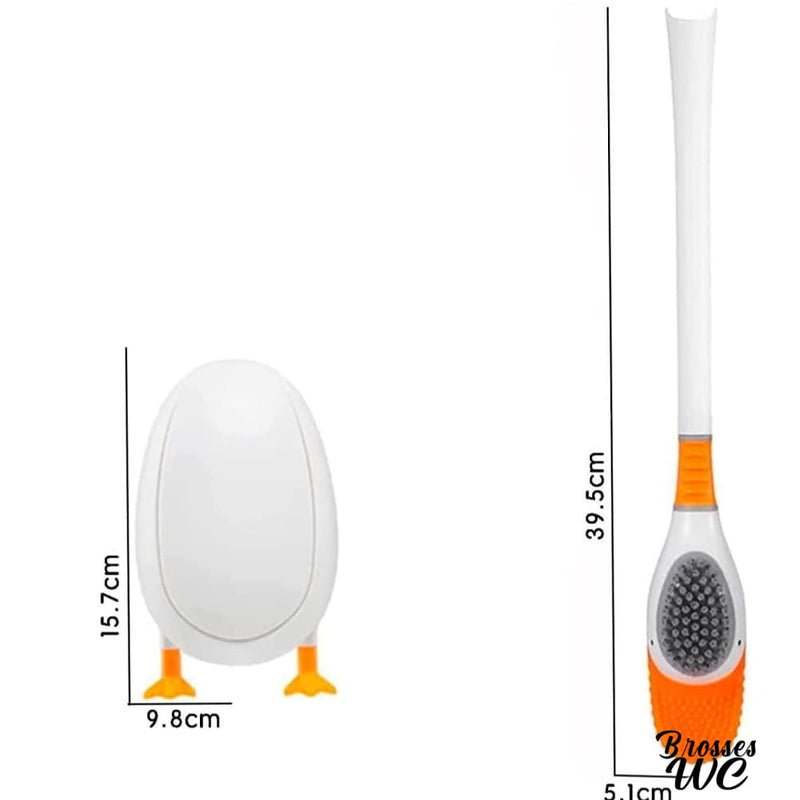 Brosse canard wc