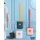 Brosse plate pour wc