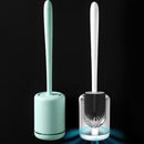 Brosse pour wc en silicone