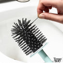 Brosse pour wc en silicone