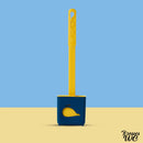 Brosse pour wc plate