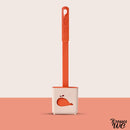 Brosse pour wc plate