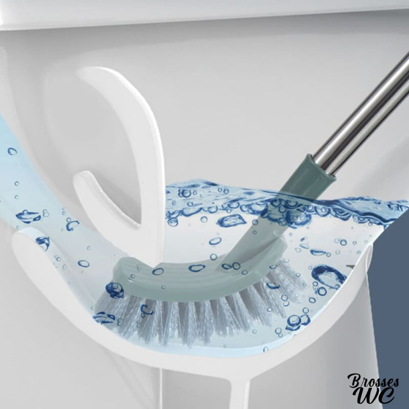 Brosse suspendue wc