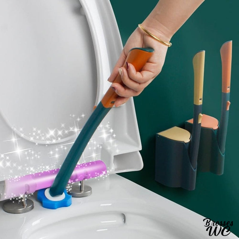 Brosse WC Jetable : Rapide et Hygiénique +Chiffon Magique offert