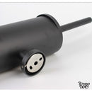 Brosse wc acier inoxydable noir