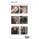 Brosse wc antibactérienne silicone