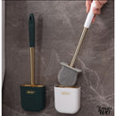 Brosse wc antibactérienne silicone