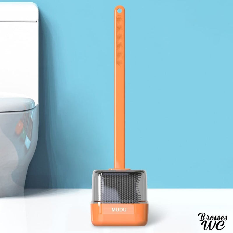 Brosse wc avec couvercle