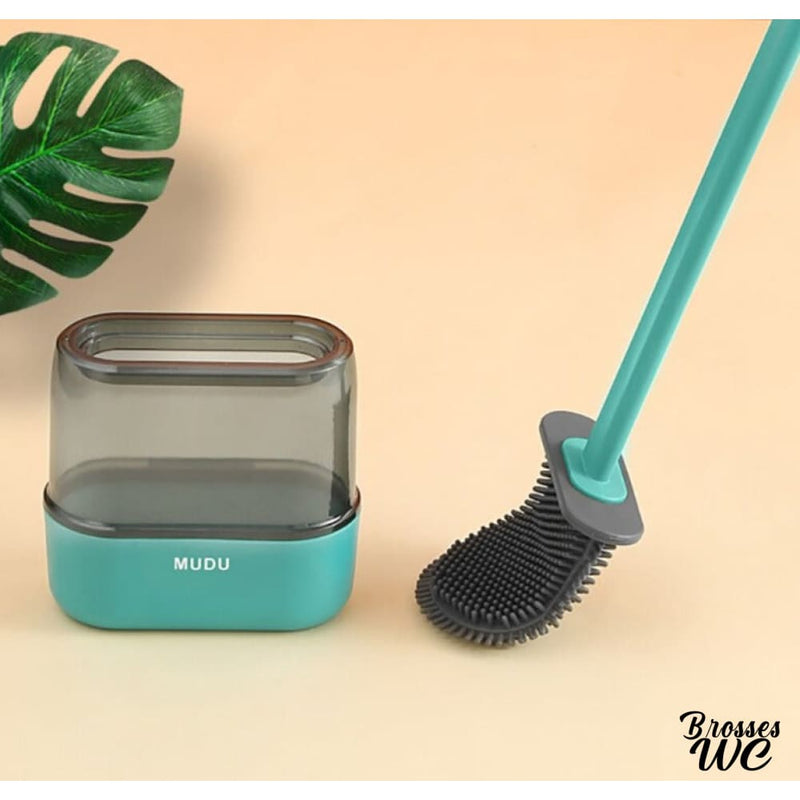 Brosse wc avec couvercle